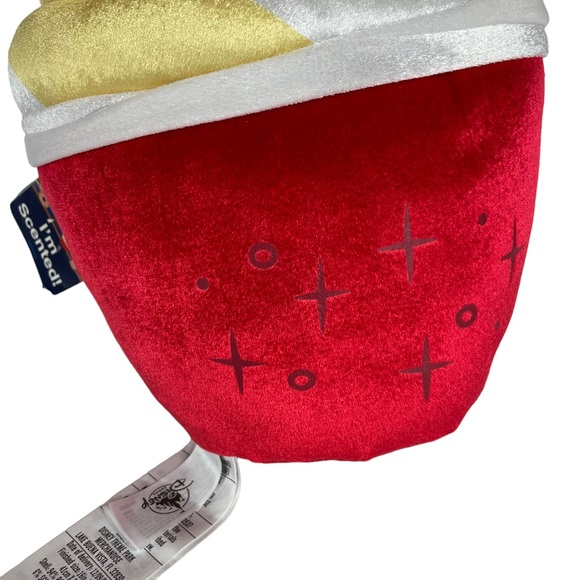 Disney Parks Dole Whip Scented Large Sized Squishy Stuffed Plush Dead-stock Tags - Picture 4 of 15